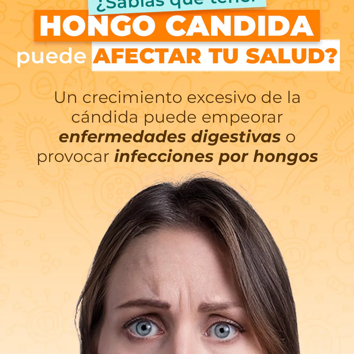 CANDIDA CLEANSE 60 CÁPSULAS – REDUCE HINCHAZÓN Y MEJORA LA DIGESTIÓN